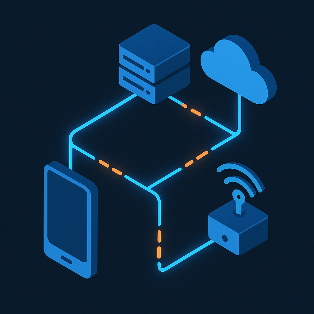 Ícone Full-Stack - Desenvolvimento de ponta a ponta